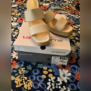 Liz Claiborne Women's Bone Espadrille Sandals